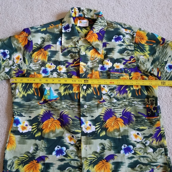 Vintage Aloha Hawaiian Shirt - Size L - Picture 4 of 9